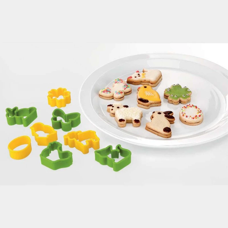 Комплект форми за сладки Tescoma Delicia 8 броя, великденски